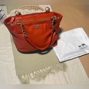 Coach Madison Chain East West Tote